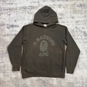 Authentic Bape 2000’s College Logo Hoodie L